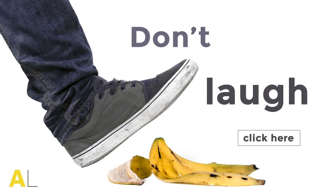 dude about to slip on a banana peel