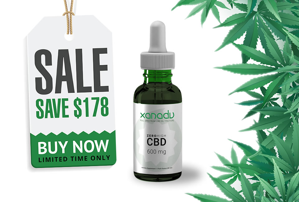 Xanadu 600mg full spectrum CBD oil